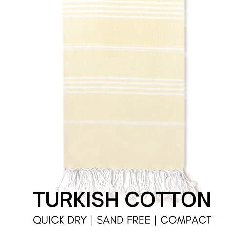 Turkish Beach Towel with Travel Bag
