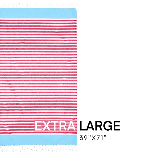 Turkish Beach Towel with Travel Bag