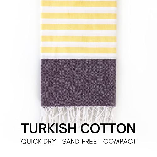 Turkish Beach Towel with Travel Bag