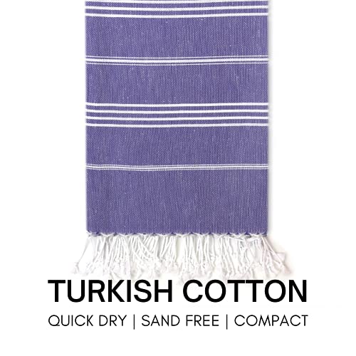 Turkish Beach Towel with Travel Bag