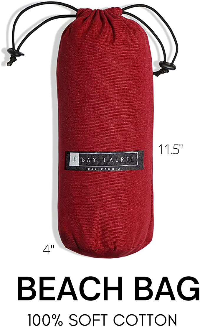 Turkish Beach Towel with Travel Bag