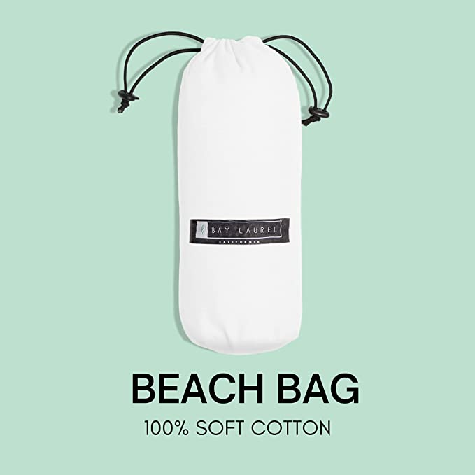 Turkish Beach Towel with Travel Bag
