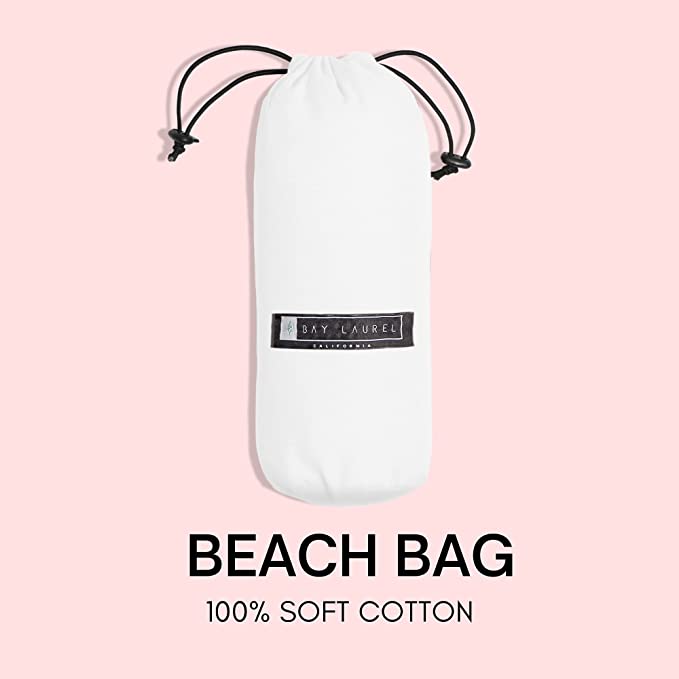 Turkish Beach Towel with Travel Bag