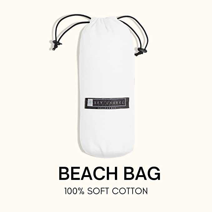 Turkish Beach Towel with Travel Bag