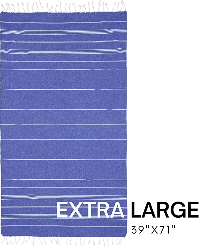 Turkish Beach Towel with Travel Bag